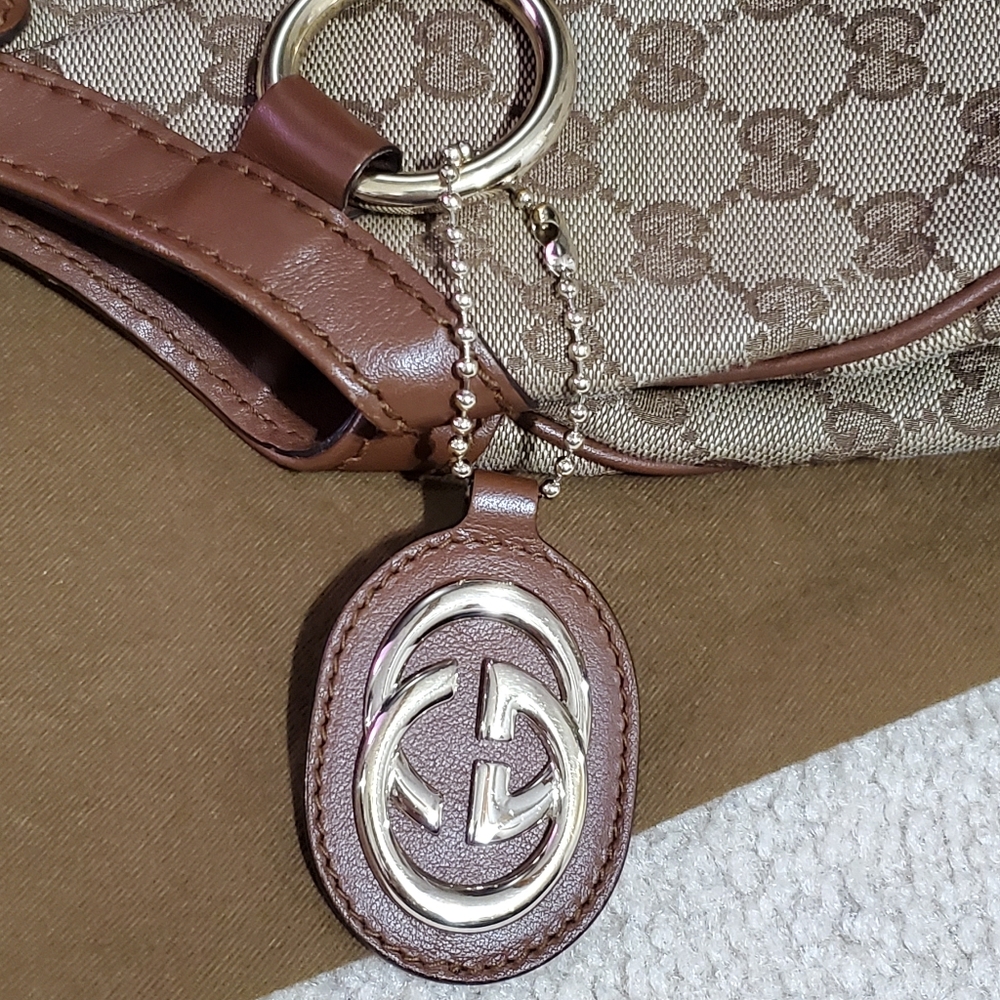 Gucci Brown Large Sukey Hobo Bag - Picture 2 of 12